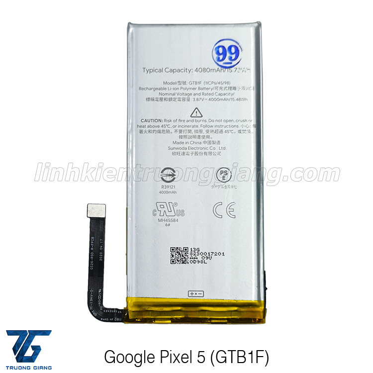 Pin Google Pixel 5 (GTB1F)