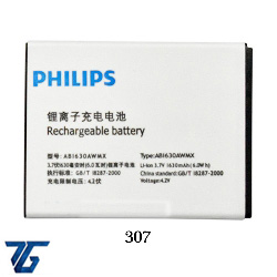 Pin Philips S307 / D633 / E310 / T539 / W536 / W635 / W6350 / X2560 / X2566 (AB1630DWMC)